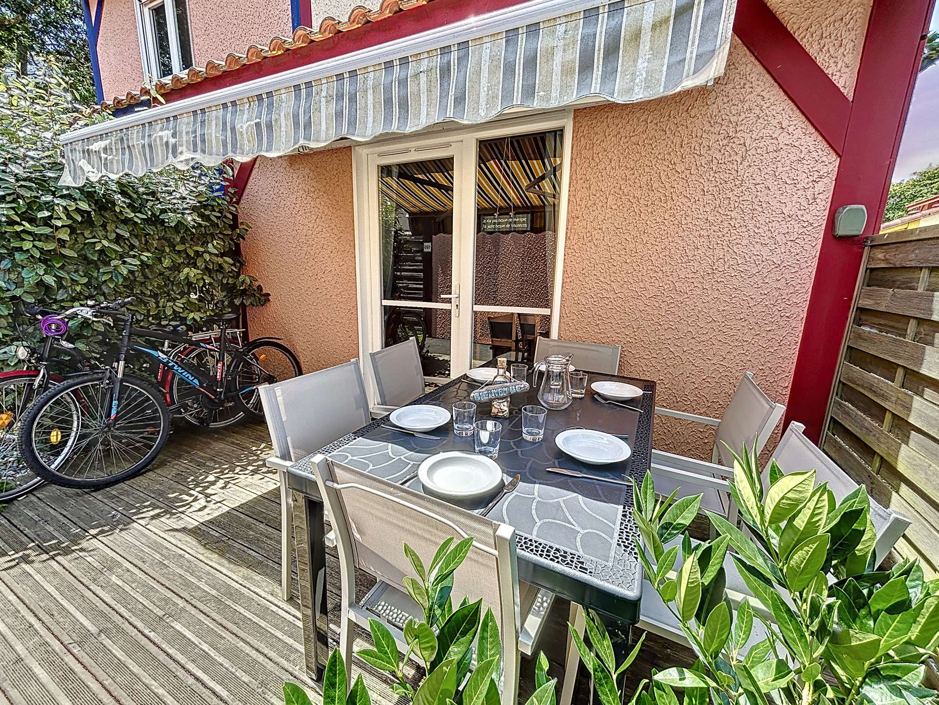 PORT D'ALBRET, villa T3, résidence avec piscine
