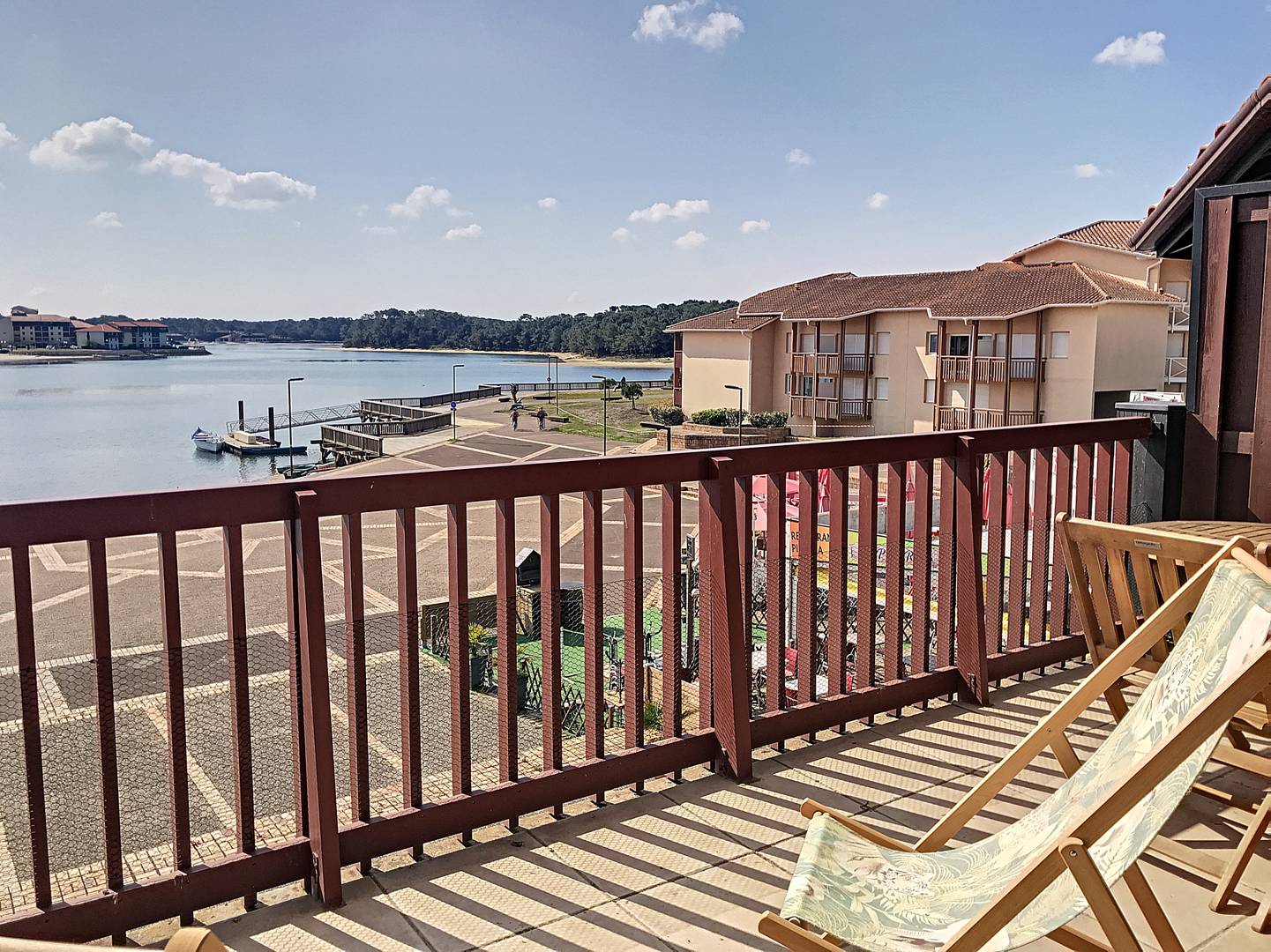 VIEUX BOUCAU, beau T2 avec vue sur le lac