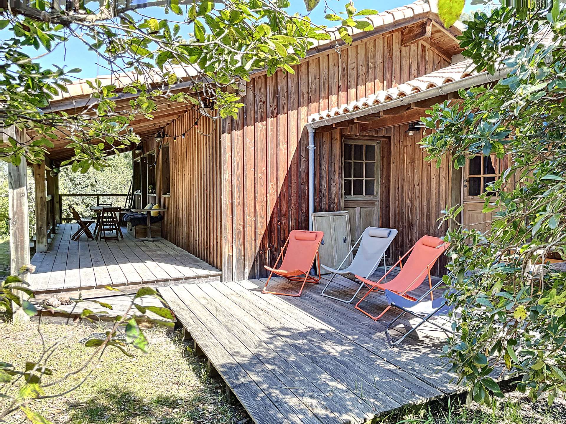MOLIETS PLAGE, maison sous les pins proche océan.