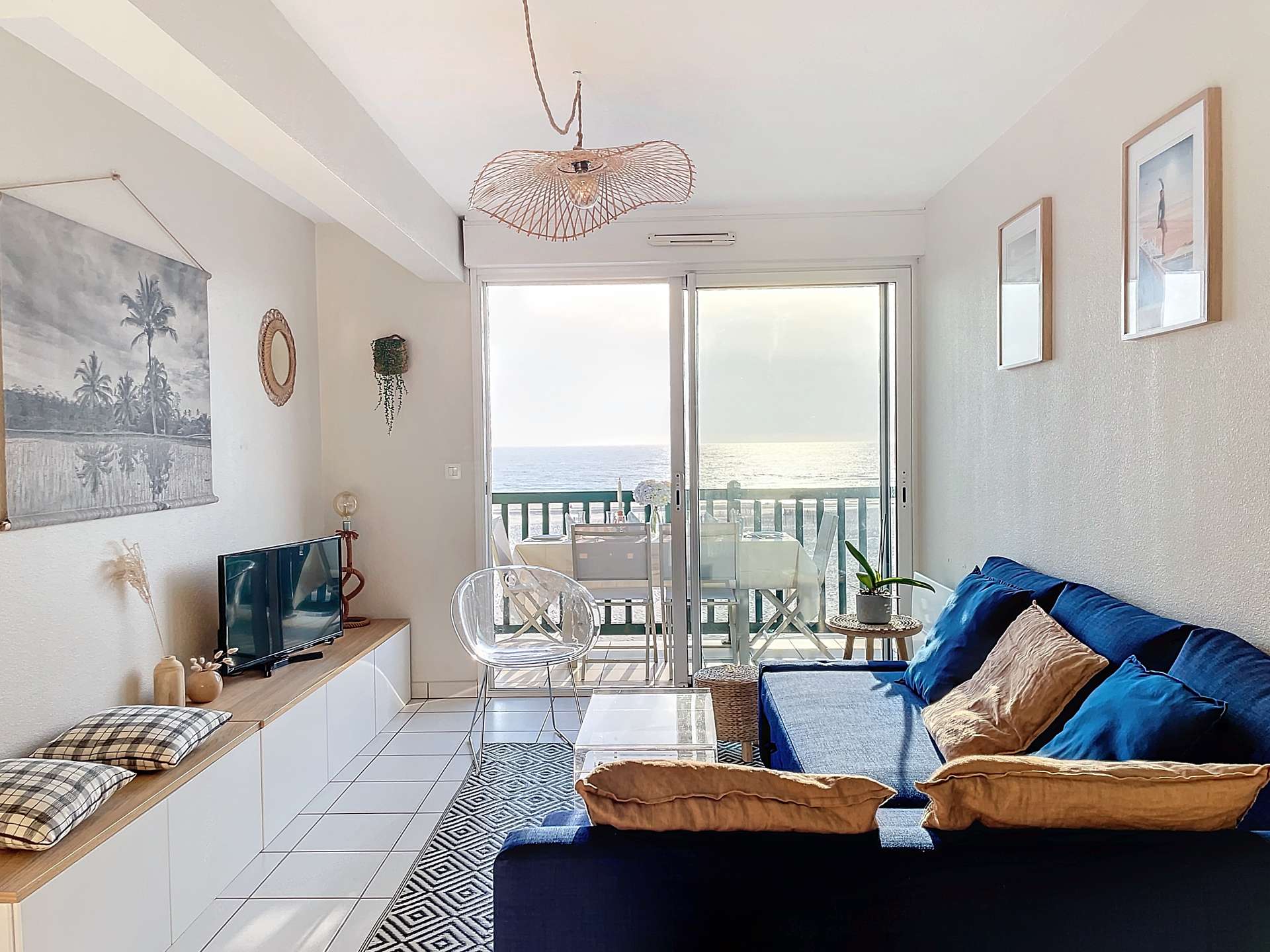 Vieux Boucau, bel appartement T3 vue océan